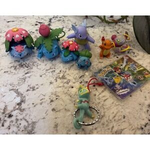 Pokemon Moncolle Mega Venusaur Kyogre Charmander Wartortle Hoopa Figure Lot READ